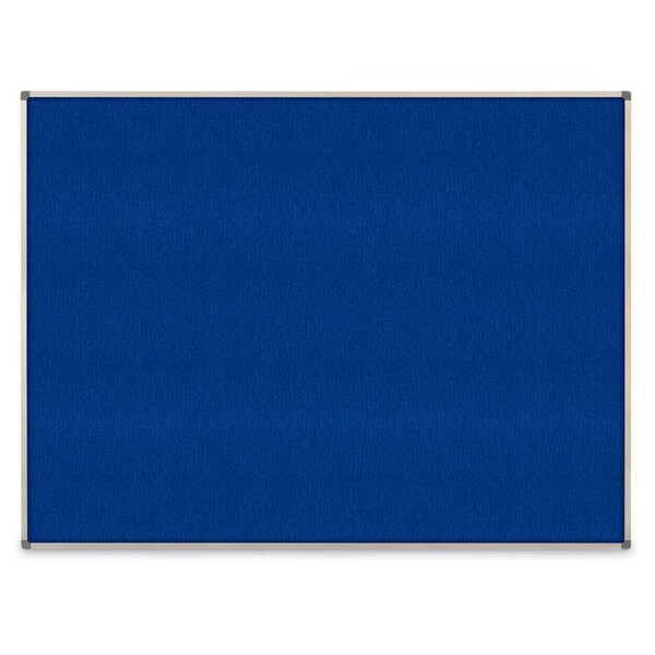 United Visual Products Corkboard, Fabric, Bronze, 1 Door, 18" x 24" UV300-BRONZE-BUFF - main